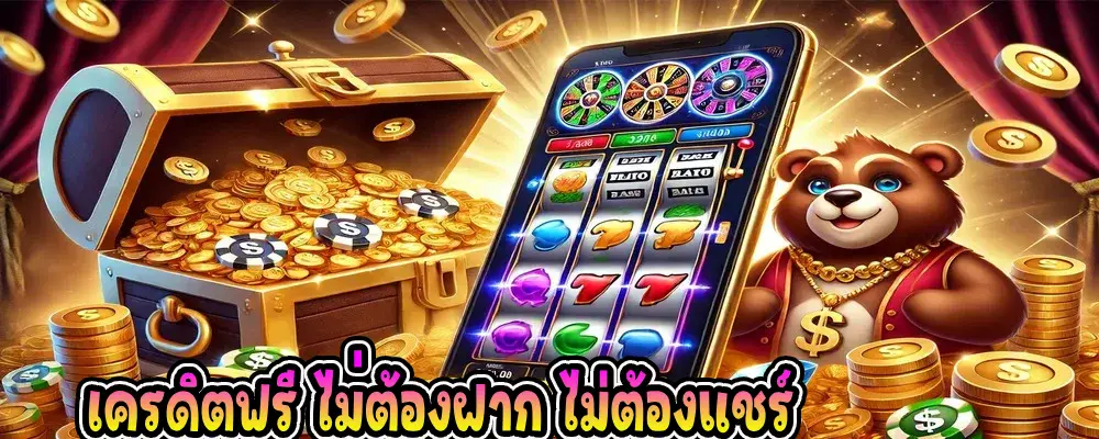 เครดิตฟรี ไม่ต้องฝาก ไม่ต้องแชร์