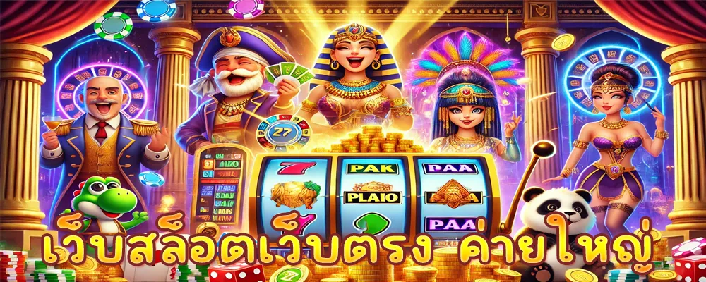เว็บสล็อตเว็บตรง ค่ายใหญ่