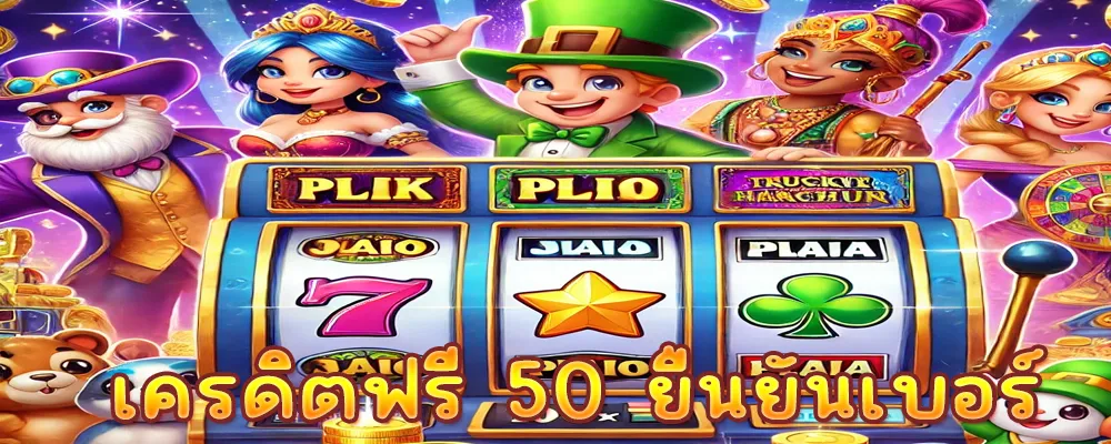 เครดิตฟรี 50 ยืนยันเบอร์